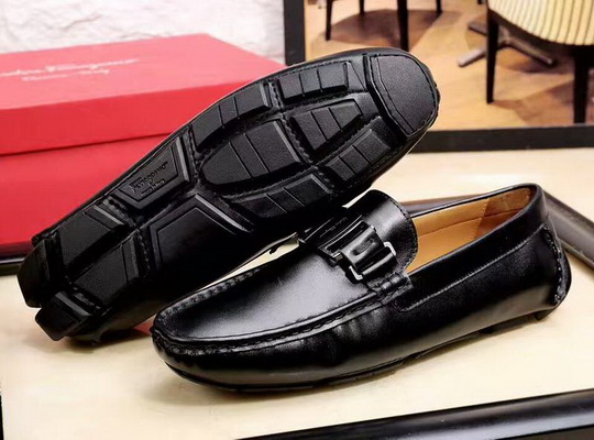 Salvatore Ferragamo Business Casual Men Shoes--140